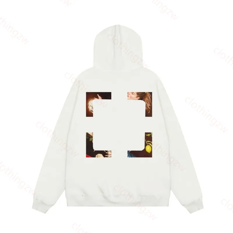 Designer Hoodie Sweater Monet Style Top Graffiti