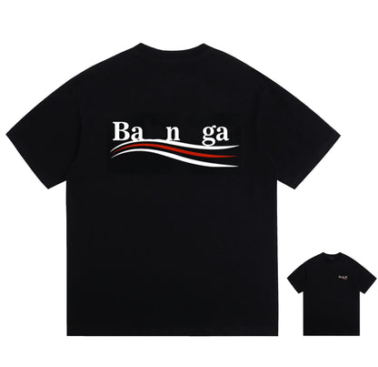 Summer T-shirts Parisian Designer Round Neck