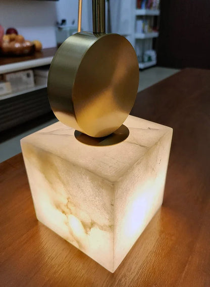 Luxe Marble Glow Pendant