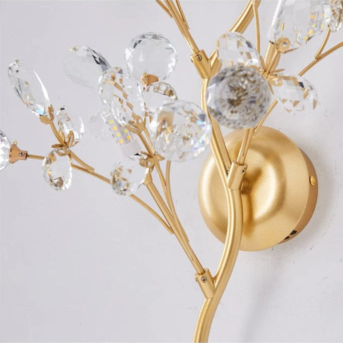 The Crystal Arbor Wall Light