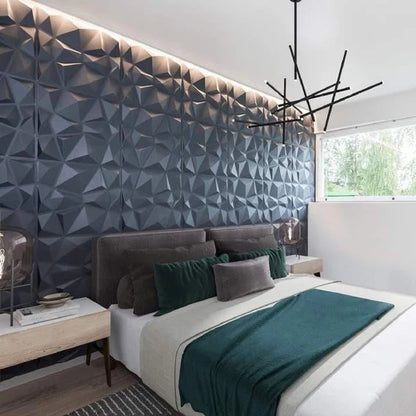 Gemstone 3D Leather Wall Panel