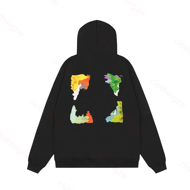 Designer Hoodie Sweater Monet Style Top Graffiti