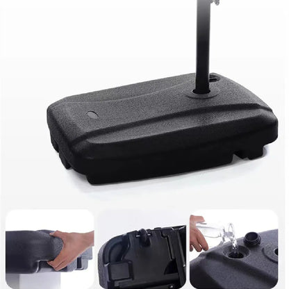 TitanShade Deluxe Double-Canopy Patio Parasol