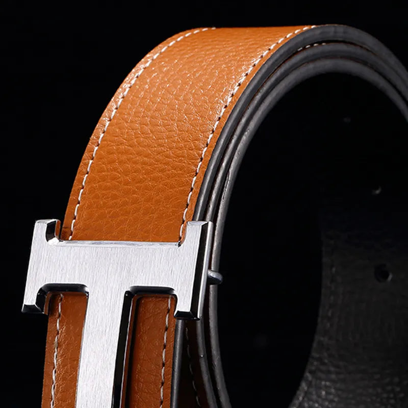 Fashion Brand Designers Belt Leather Business Cowhide Men