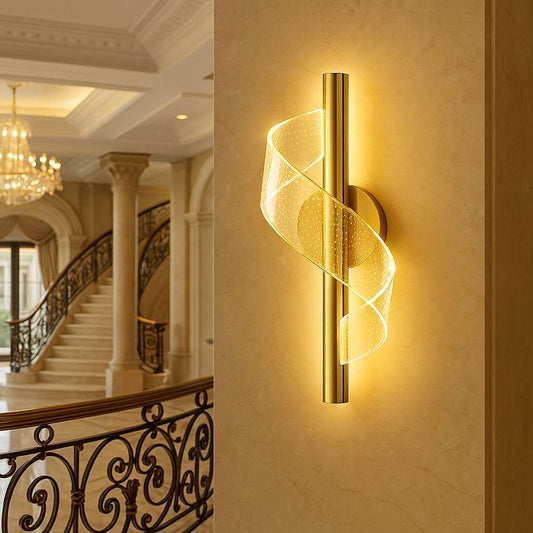 Spiral LED Wall Lamp - KaveCore