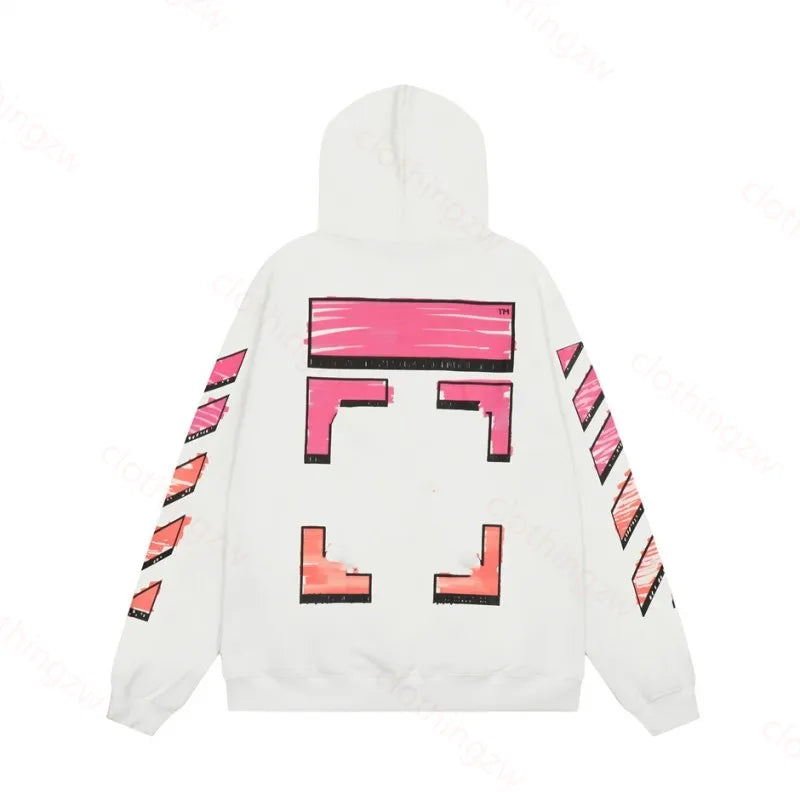 Designer Hoodie Sweater Monet Style Top Graffiti