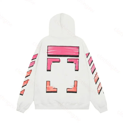 Designer Hoodie Sweater Monet Style Top Graffiti