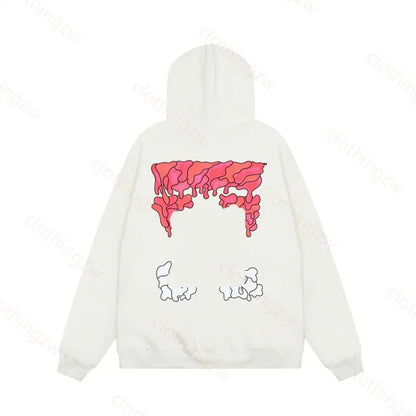 Designer Hoodie Sweater Monet Style Top Graffiti