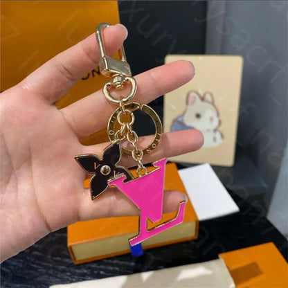 Designer Luxury French Style Keychains Fashion Bag Charm