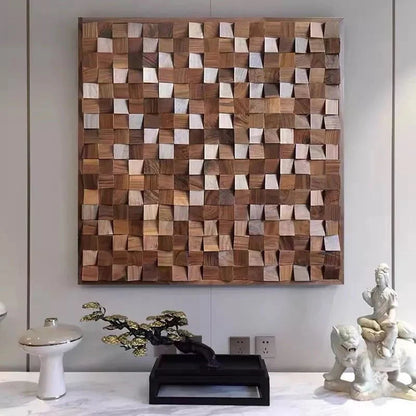 Forest Echo Wall Mosaic Wall Panel