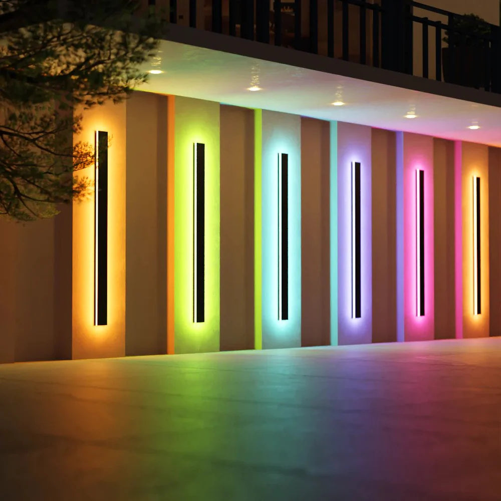 VertaLux Outdoor Wall Strip Light - KaveCore