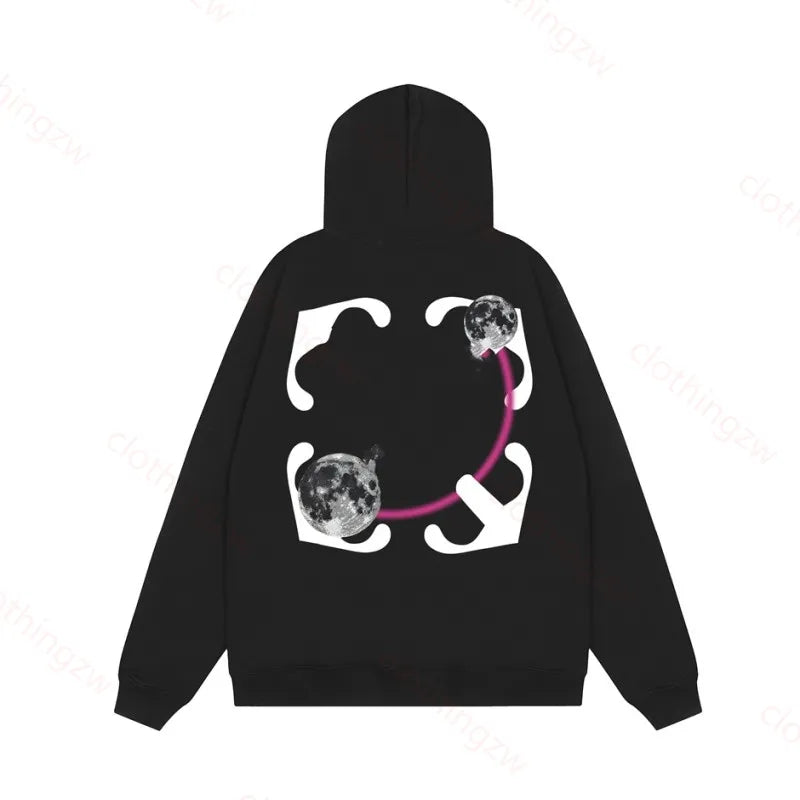 Designer Hoodie Sweater Monet Style Top Graffiti