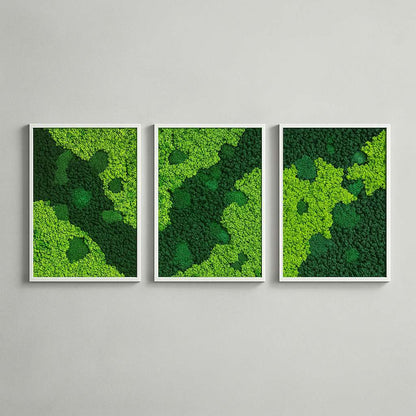 Nordic Green Flow - Natural Moss