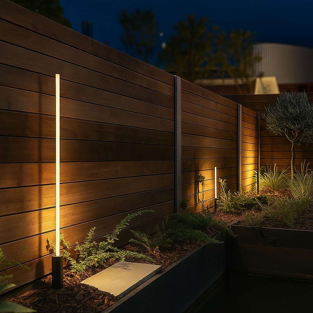LumaRod Minimalist LED Corner Lamp - KaveCore