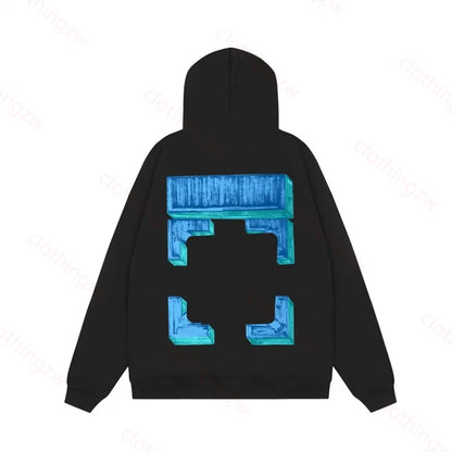 Designer Hoodie Sweater Monet Style Top Graffiti