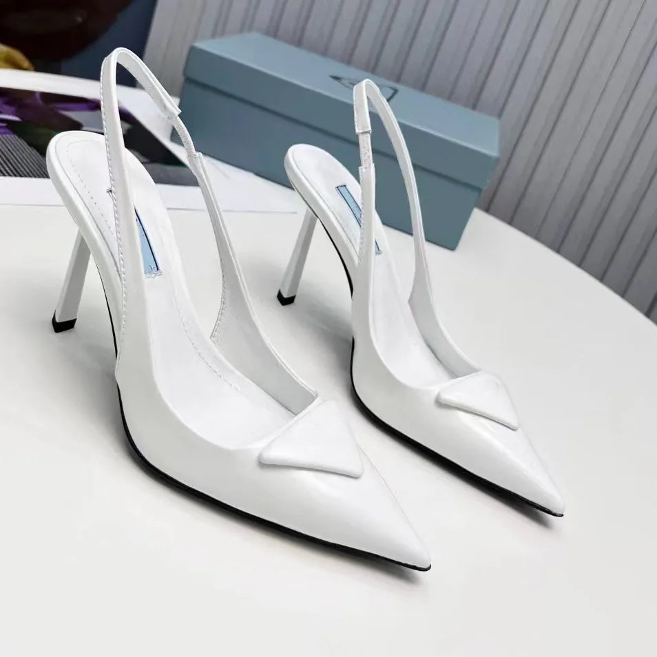 High Heeled Formal Shoes Designer Rhinestone