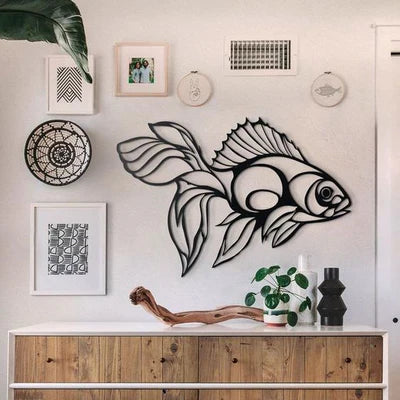 Fish Metal Wall Art