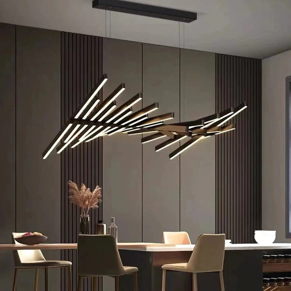 Floating Rib Chandelier