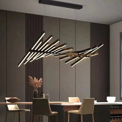 Floating Rib Chandelier