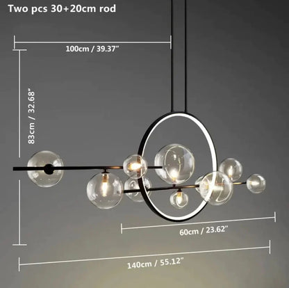 BubbleBar Chandelier