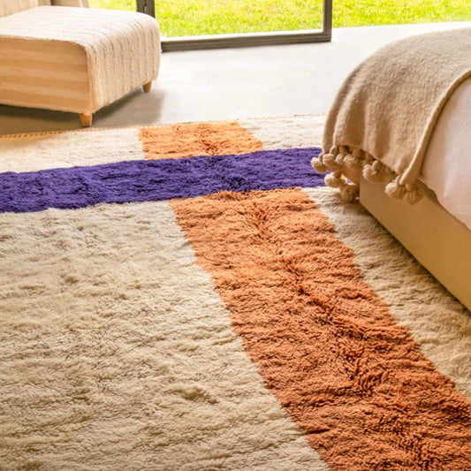 Desert Intersection Moroccan Rug