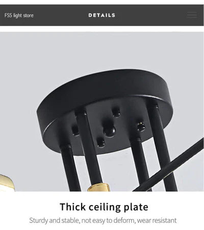 Cosmo Brass Chandelier