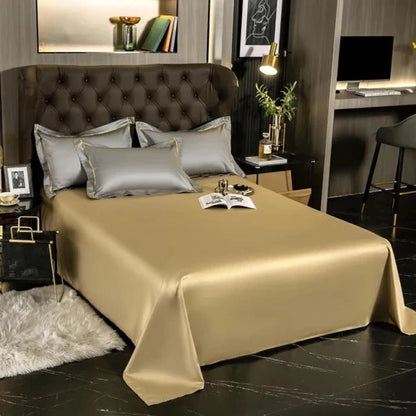 Rome Luxe Sateen Duvet Cover Set (Long-staple Sateen Cotton)