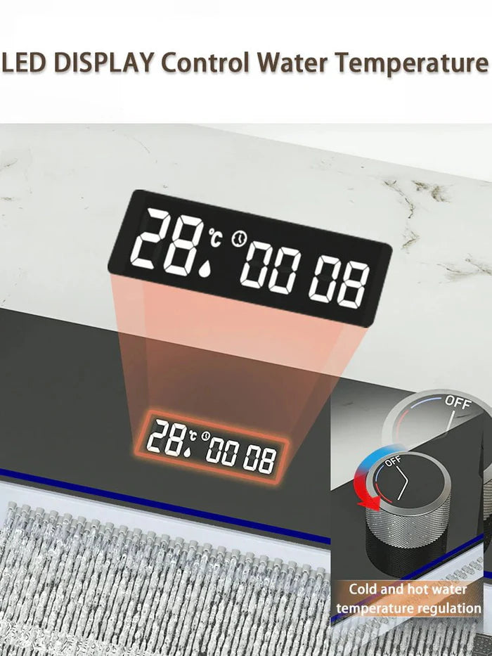 PureFlow Luxe Kitchen Sink & Digital Faucet | US - KaveCore