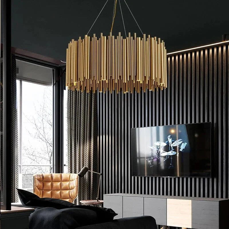 Gold Rhapsody Chandelier