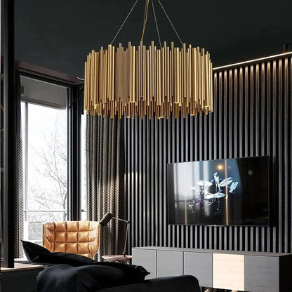 Gold Rhapsody Chandelier