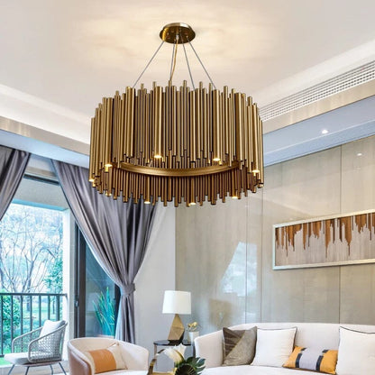 Gold Rhapsody Chandelier