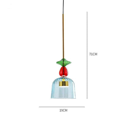 ChromaChic Glass Pendant Light