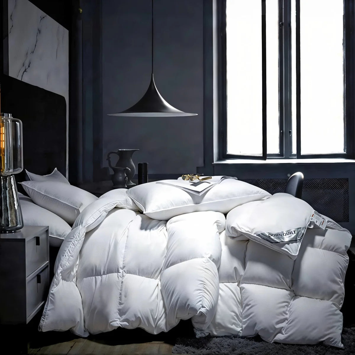 SilkCloud Premier Goose Down & Feather Duvet - KaveCore