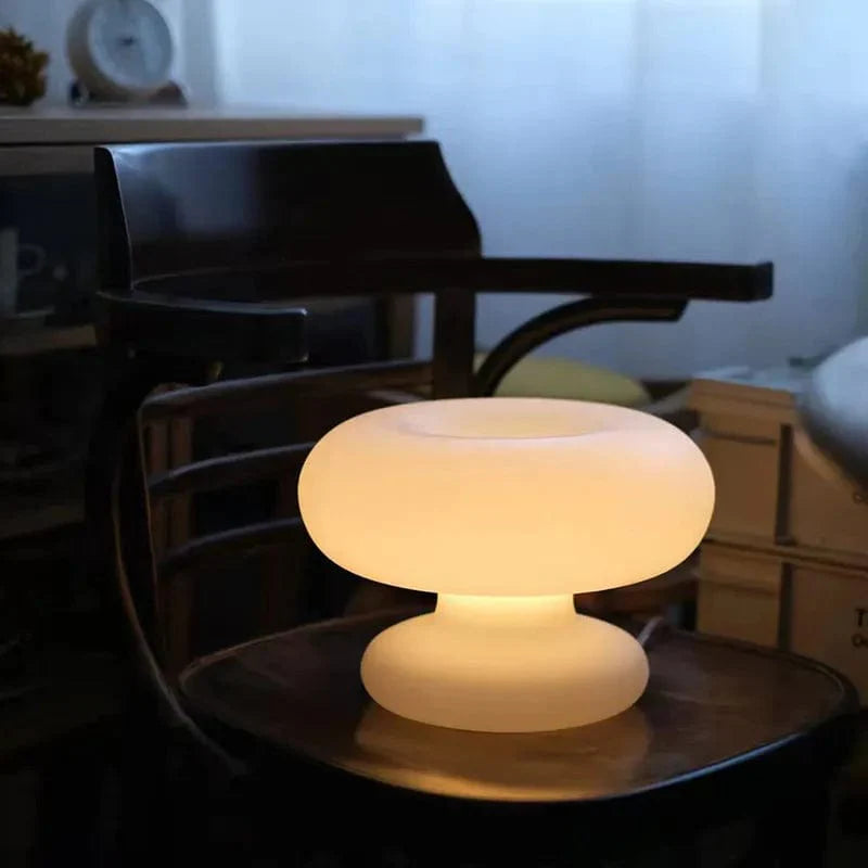 Nori White Mushroom Lamp - KaveCore