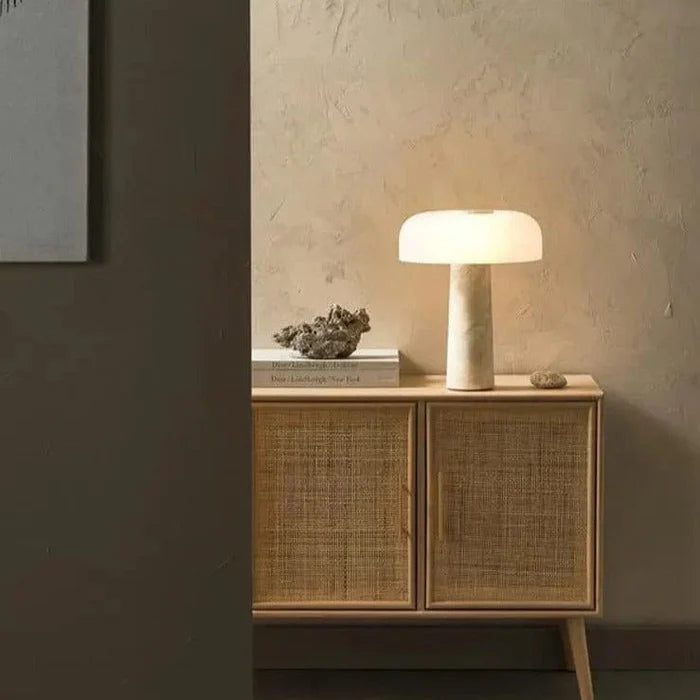 Kinoko Marble Stone Lamp - KaveCore