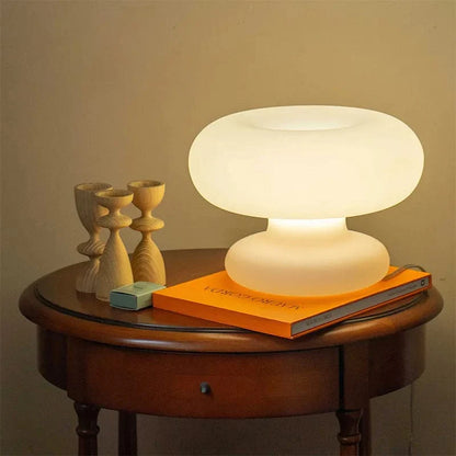Nori White Mushroom Lamp - KaveCore