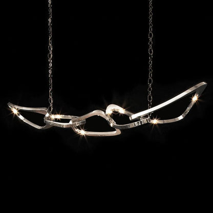 Kinetic Loop Chandelier