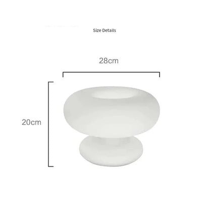 Nori White Mushroom Lamp - KaveCore