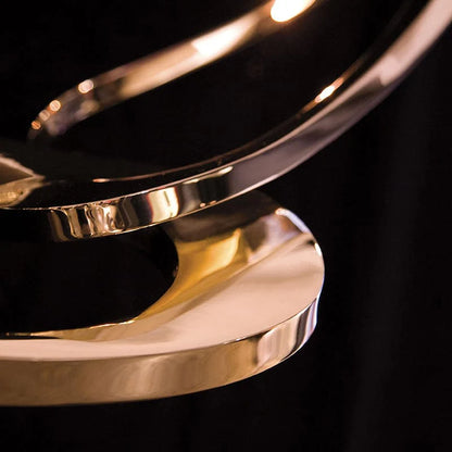 Kinetic Loop Chandelier