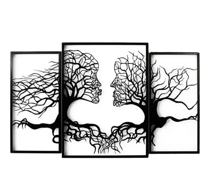 Roots of Love Metal Wall Art