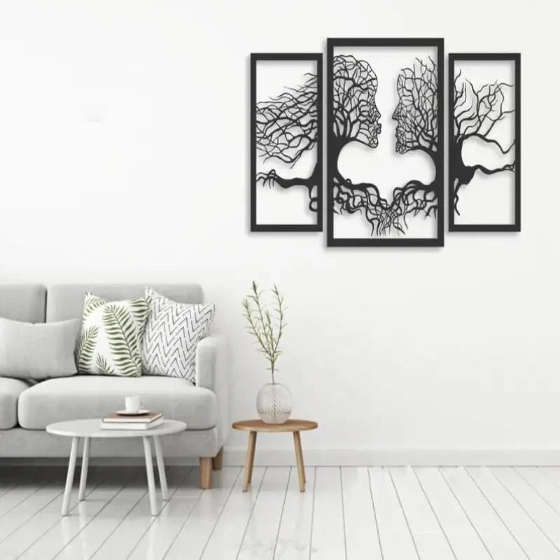 Roots of Love Metal Wall Art