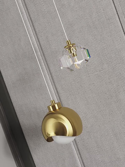 Nordic Crystal Pendant Light