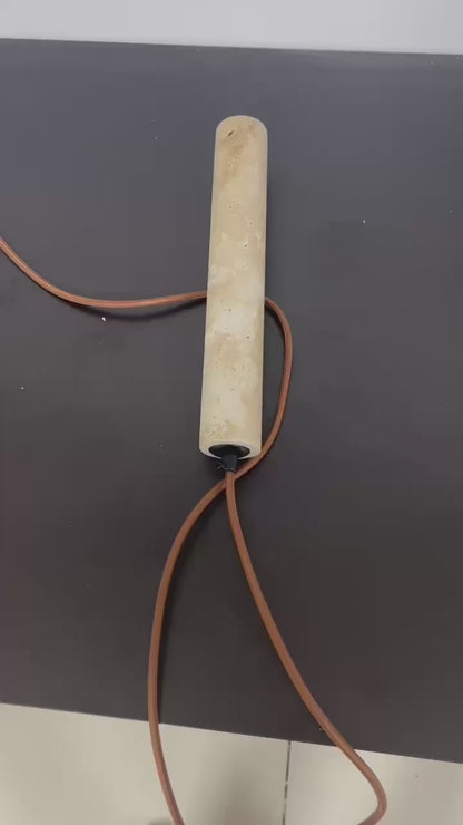 Caliza Stone Pendant Light