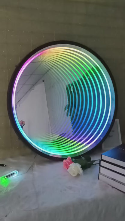 Infinity Prism Mirror Light
