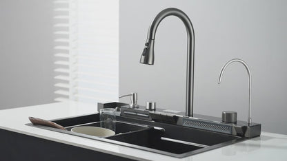 PureFlow Luxe Kitchen Sink & Digital Faucet | US
