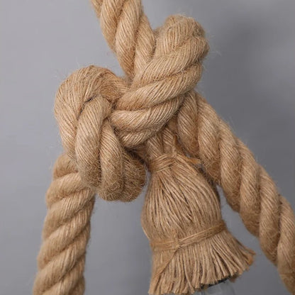 Knotted Rope Pendant Light - KaveCore